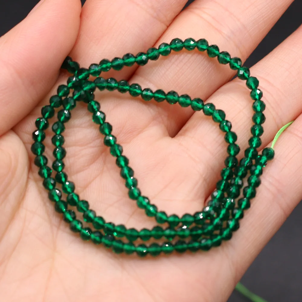 Новые бусины из натурального шпинеля маленькие круглые круглой формы для