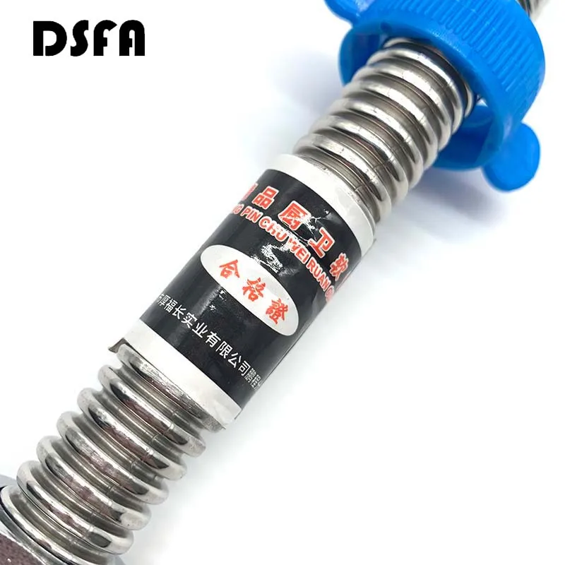 Гофрированный Сантехнический шланг из нержавеющей стали 304 водонагреватель для