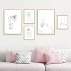 Абстрактная черная белая сексуальная красивая леди холст Художественная живопись принты и плакаты настенные картины для гостиной современный домашний декор