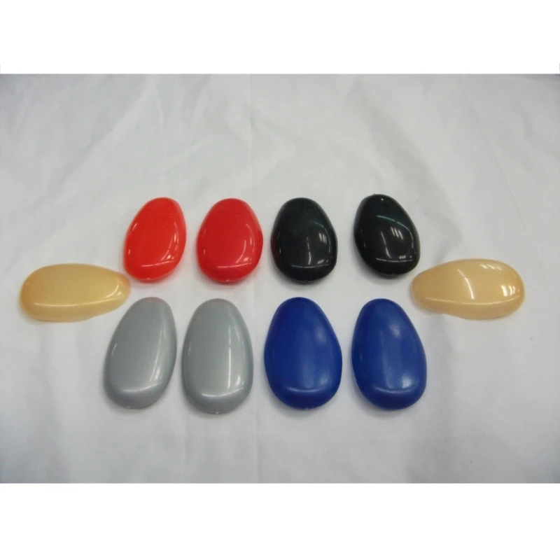 1 пара Пластик ухо крышка краска для волос Цвет ing щит защитный чехол Зебра&quot |