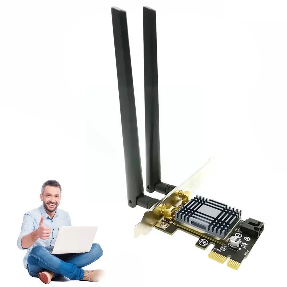 

New Killer N1202 AR5B22 2,4G/5G Двухчастотная плата PCIE, Настольная беспроводная сеть J4X3