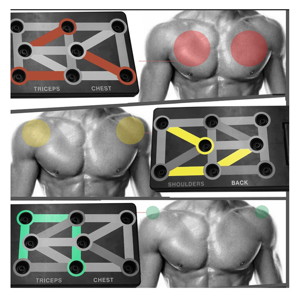 9 1 стойка для пуш ап система доски комплексные фитнес упражнения тренировки