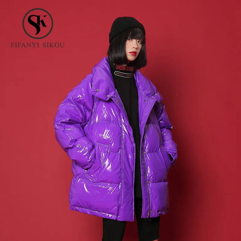 Новинка 2019 зимняя куртка Женское пальто высокого качества с хлопковой