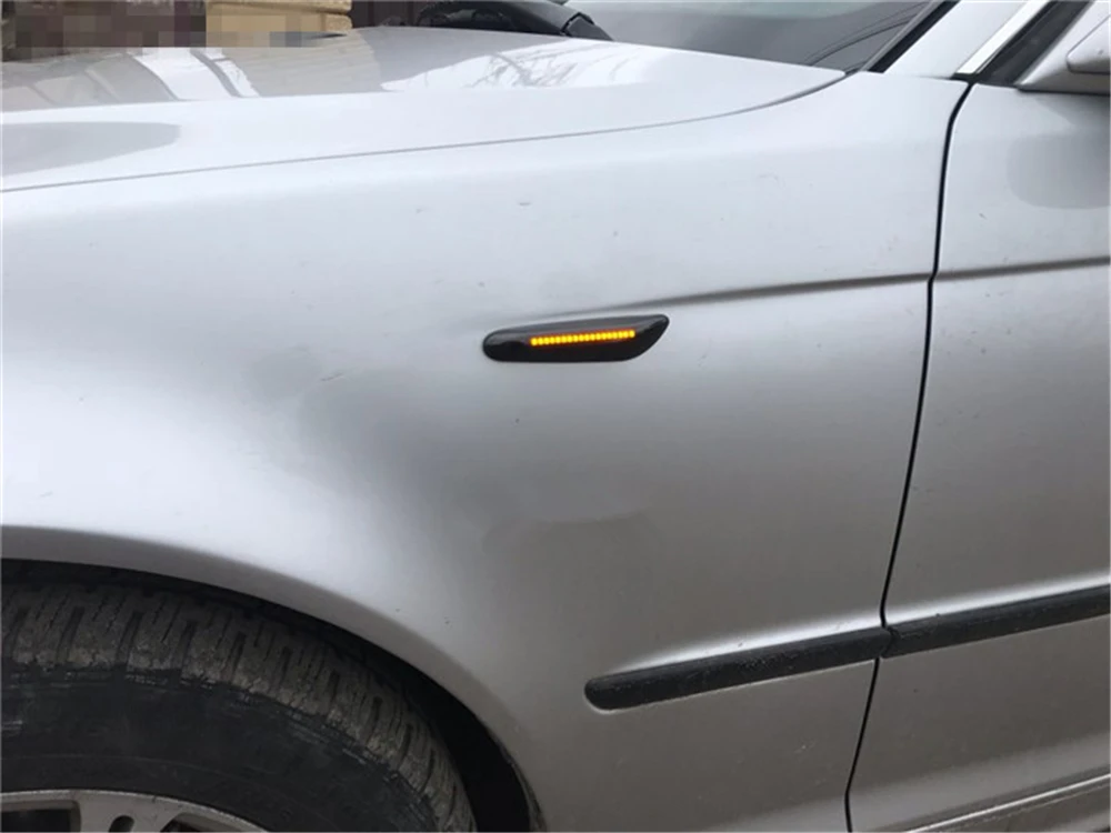 2 шт. для bmw E90 E91 E92 E93 E60 E87 E82 E46 автомобильные поворотники СВЕТОДИОДНЫЕ указатели