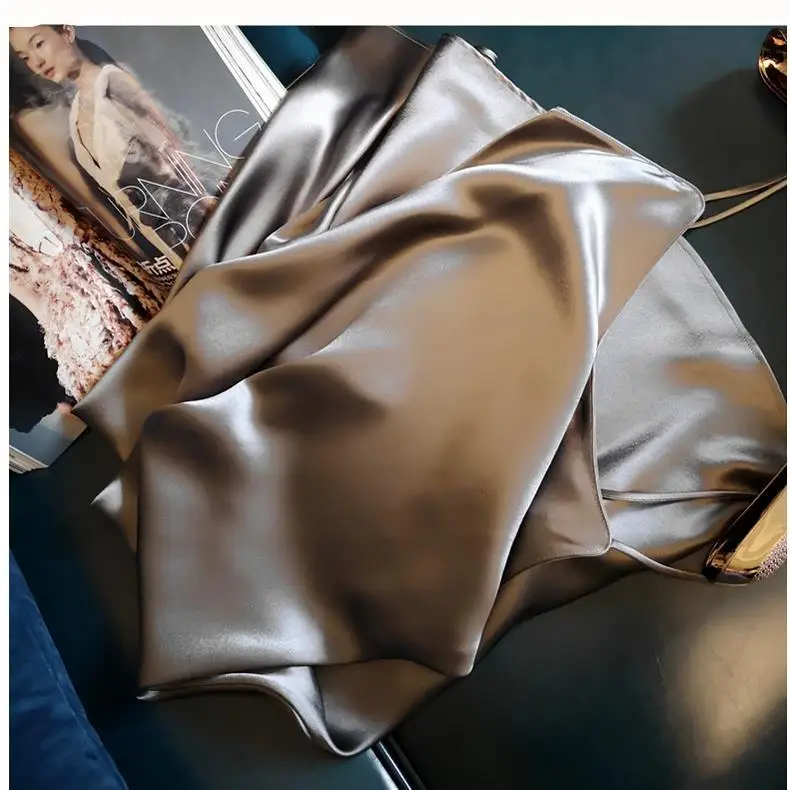 

Brand Satin Fashion Sleeveless Summer Dress Women Sexy V Neck Spaghetti Strap Long Dress Party A Line Slim Club Dresses Vestidos