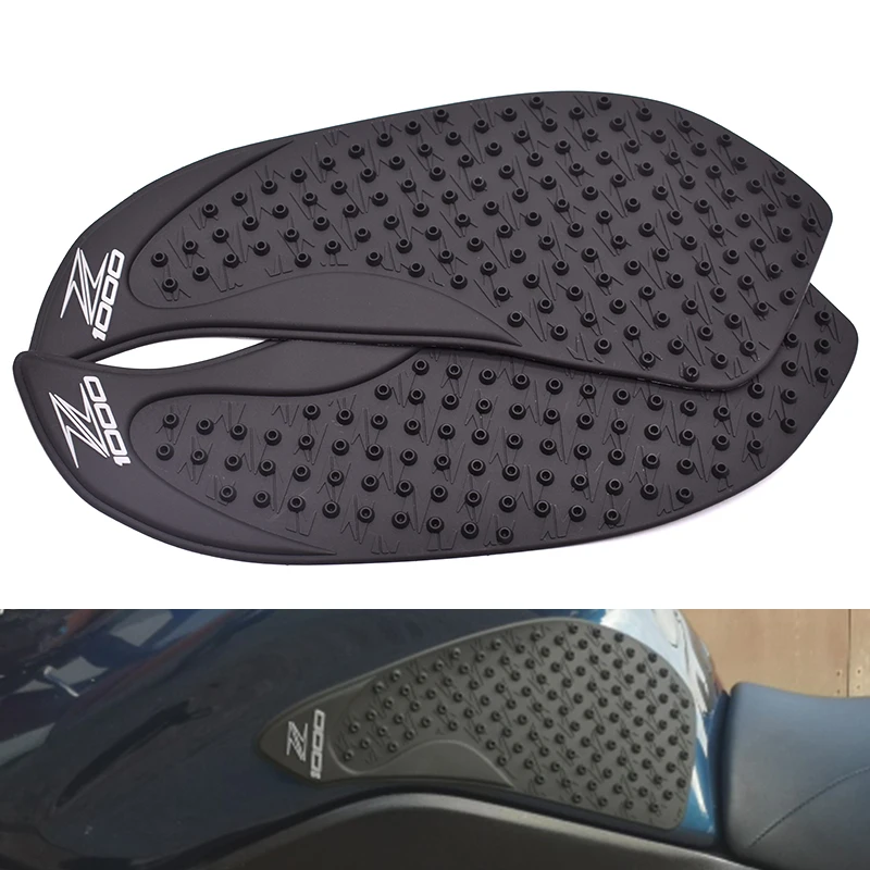 

Motorcycle Anti slip Tank Pad Protector Sticker 3M Side Gas Knee Grip Traction Pads For Kawasaki Z1000 z1000 2010 2011 2012 2013