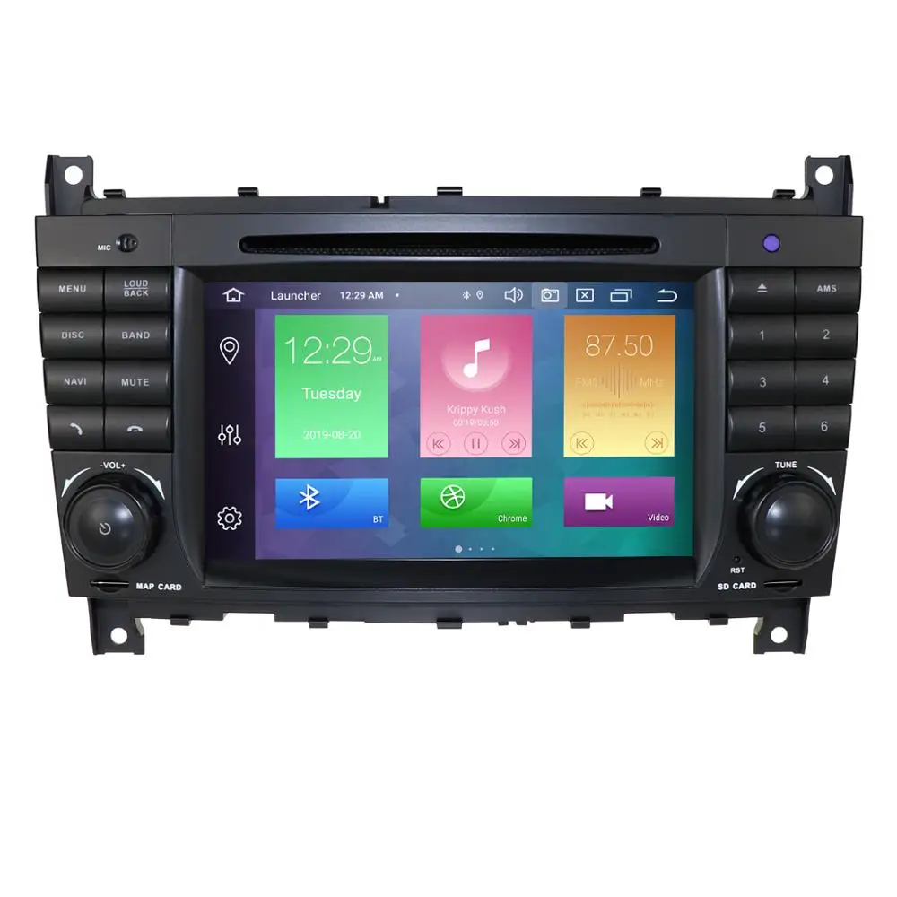 

Clearance Price 7'' Android10 GPS Navigater Multimidia Player For Mercedes Benz C-Klasse W203 Clc Clk W209 C180 C200 C220 CLK200