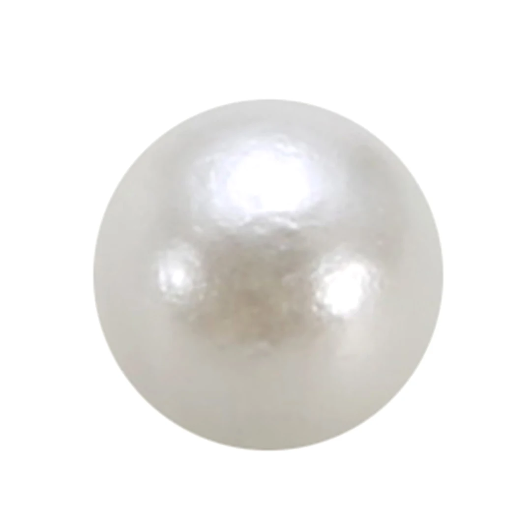 100 шт поделки из кожи жемчужные заклепки 6 мм серебро и слоновая кость для сумки