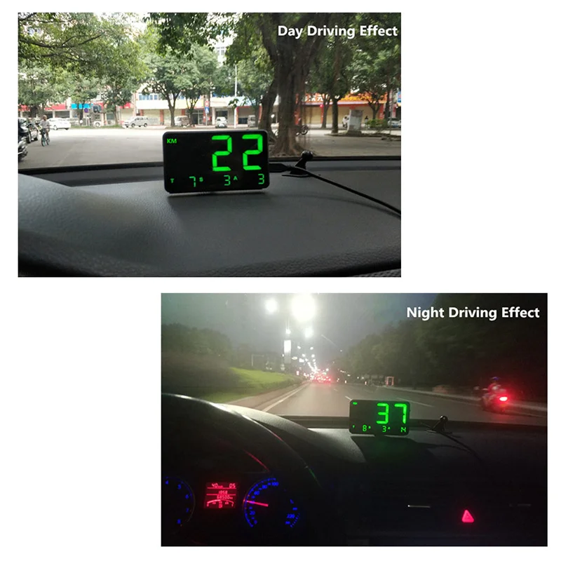 Автомобильный дисплей на лобовое стекло Kingneed универсальный Gps Спидометр