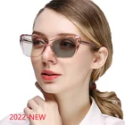 Оптические фотохромные очки для близорукости для женщин винтажные прозрачные очки кошачий глаз по рецепту женские очки от 0 до-6,0 FML
