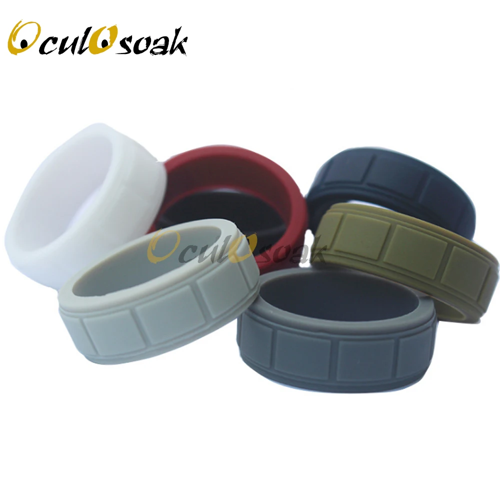 Женское кольцо из экологически чистого силикона модное популярное 8/9/10/11/12/13