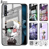 dream smp ranboo for huawei honor 30 20 10 9x 8x lite pro plus tempered glass shell phone case cover