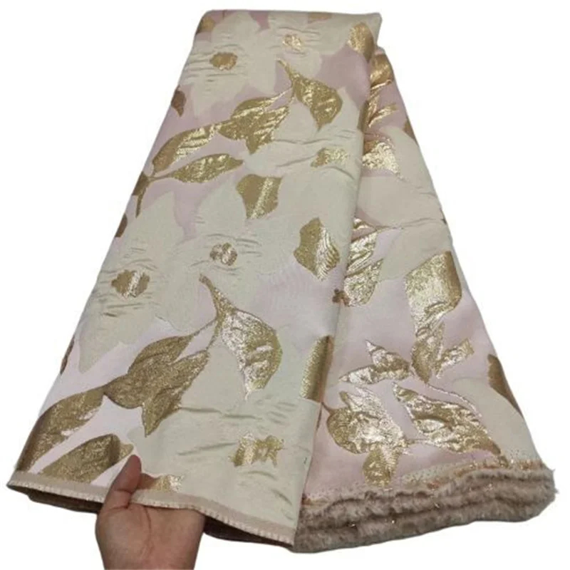 

Многоцветная новейшая французская парча, кружевная ткань высокого качества, африканская кружевная жаккардовая ткань с вышивкой, ткань для ...