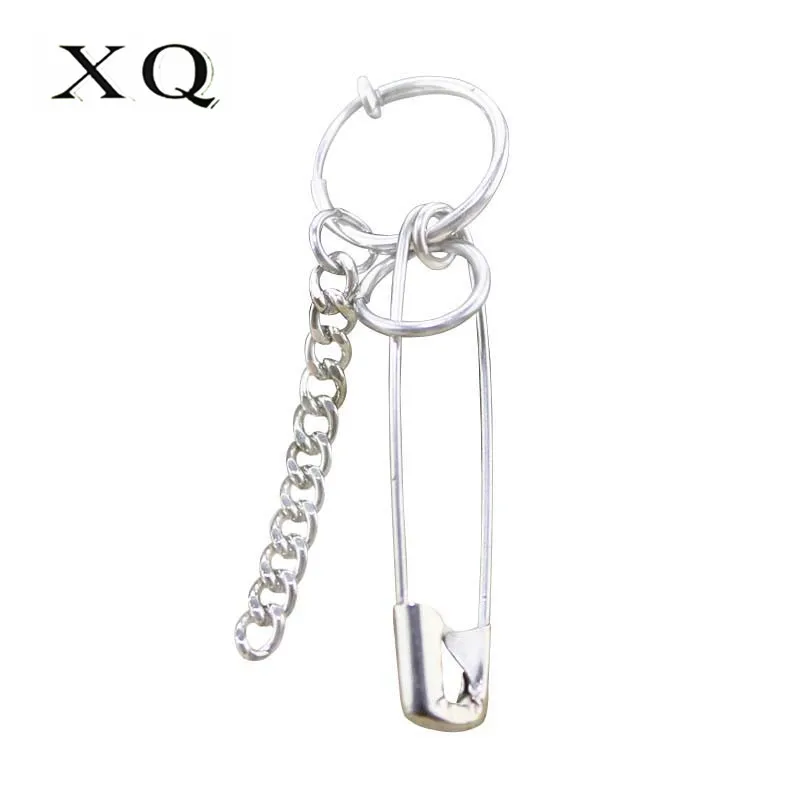 XQ2019 НОВАЯ ЦЕПОЧКА разница иглы кулон сочетание серьги для мужчин и женщин панк