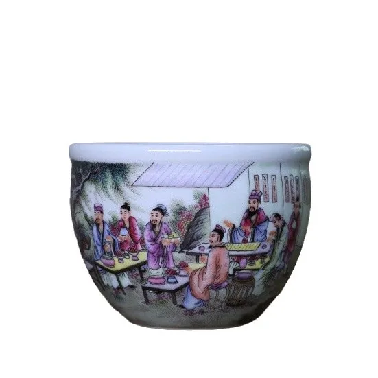 Taza de t&eacute; cilindro de dibujo TongZhu colecci&oacute;n pastel personajes de la industria pesada-2