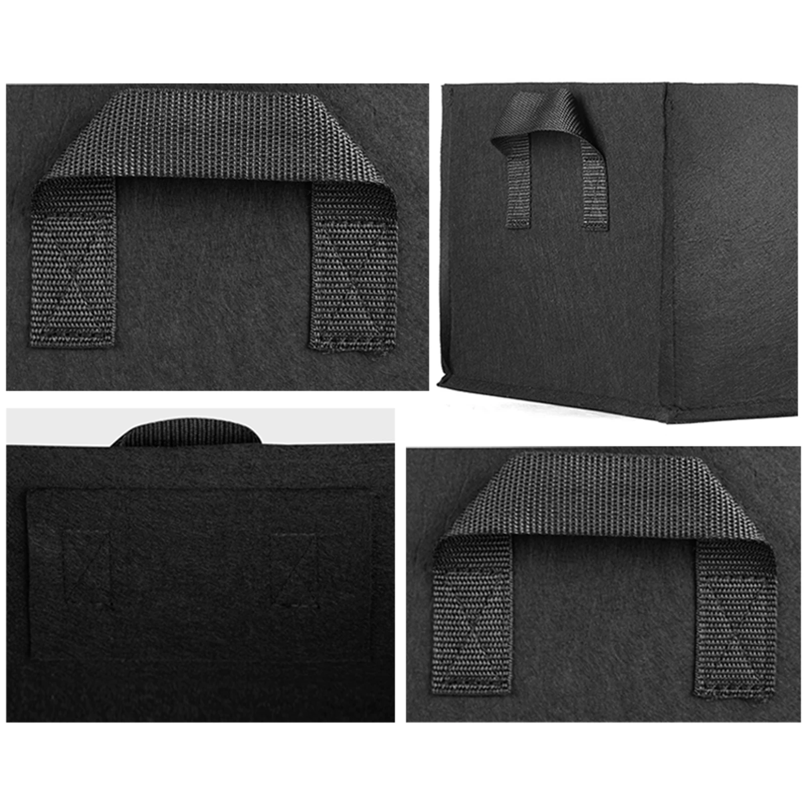 

1pcs Growing Bag Fabric Raised Garden Bed Square Garden Yard Flower Vegetable Plant Flower Planting Bag Planter Pot With Handles