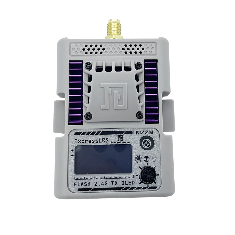 Namimno ExpressLRS ELRS 2,4 GHz Flash baja latencia alta frecuencia de actualizaci&oacute;n m&oacute;dulo TX con OLED Nano Mini RC receptor para RC FPV Drone-2