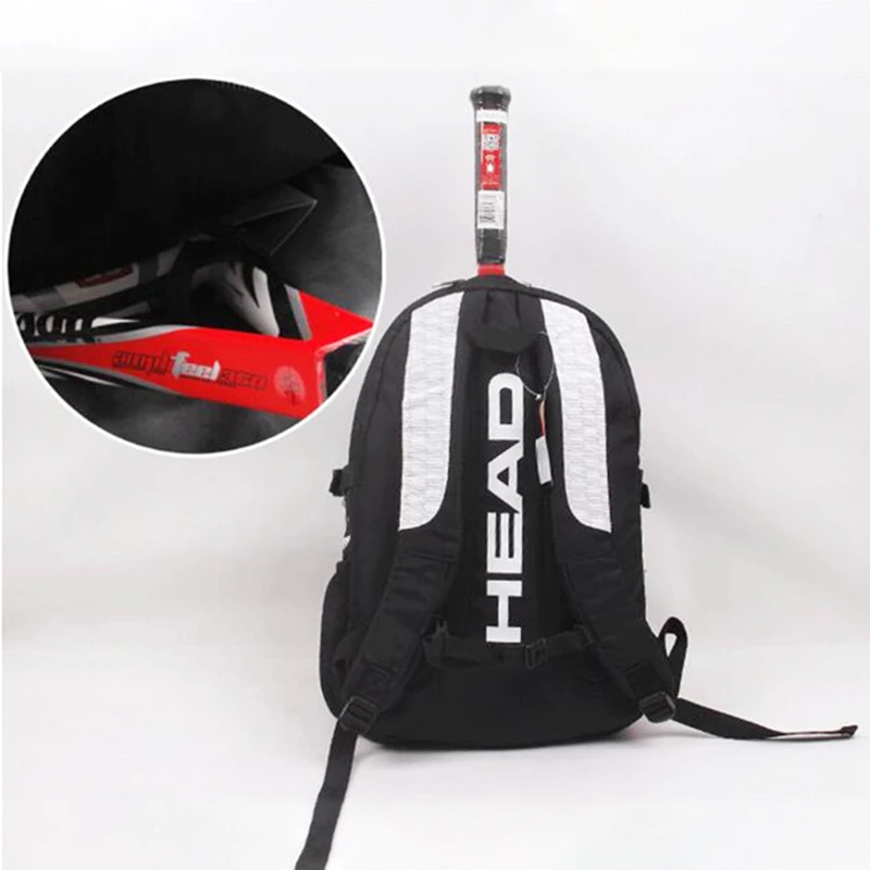 HEAD Tennis Rackets Backpack Men Bag Racquet Tenis Raquete Badminton Shoes Compartment | Спорт и развлечения
