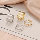 Набор из кольца ZOVOLI, Золотое пламя, кольца для мужчин и женщин, парные кольца для влюбленных, свадебные ювелирные изделия, 2021