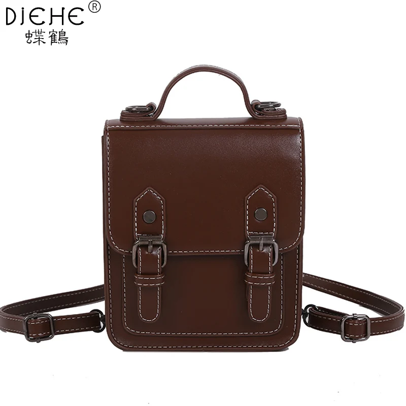 Винтажные женские рюкзаки из искусственной кожи высокое качество маленькая