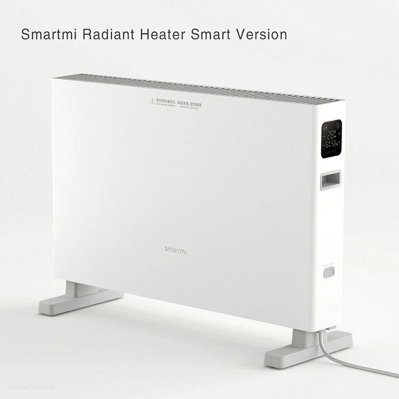 White XIAOMI SMARTMI электрический обогреватель умная версия быстрый удобный обогреватель для домашней комнаты Быстрый конвекторный вентилятор для камина настенный утеплитель тихий - Цвет: White
