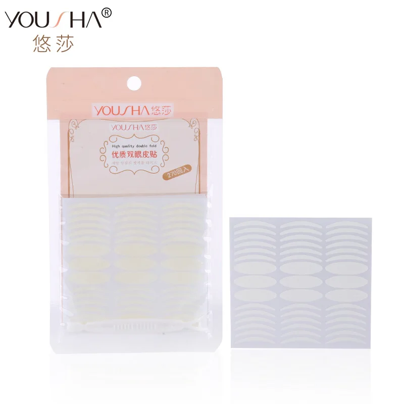Дышащие скрытые наклейки на веки 270 задняя Сумка красивые глаза 2 вида формы