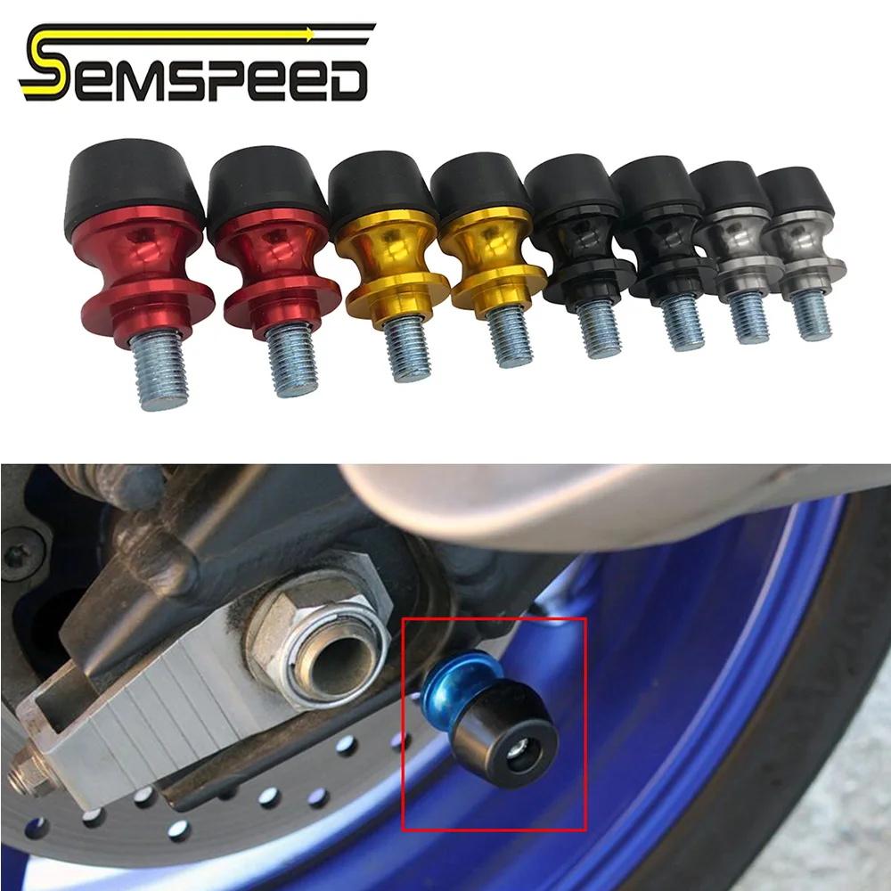

SEMSPEED M10 для KAWASAKI Z750 Z750R Z750S Z250 NINJA 250 300 ER6N ER6F VULCAN/S 650 CNC 10 мм маятниковая стойка для катушки винты слайдер