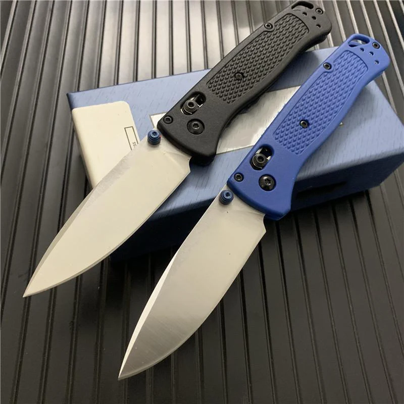 

BM 535/535S Bugout AXIS Folding Knife 3.24 S30V Satin Plain Blade Polymer Handle Camping Portable Pocket Knives HW79