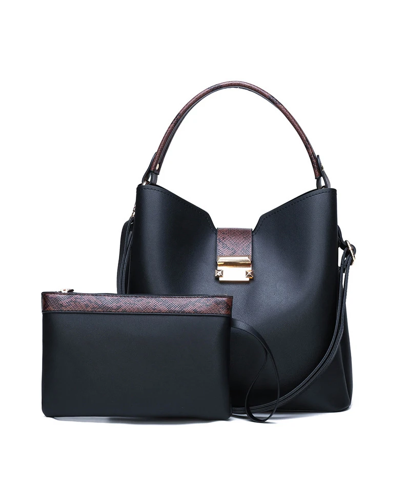 Женская сумка-мешок из композитного материала желтая контрастная сумка на плечо