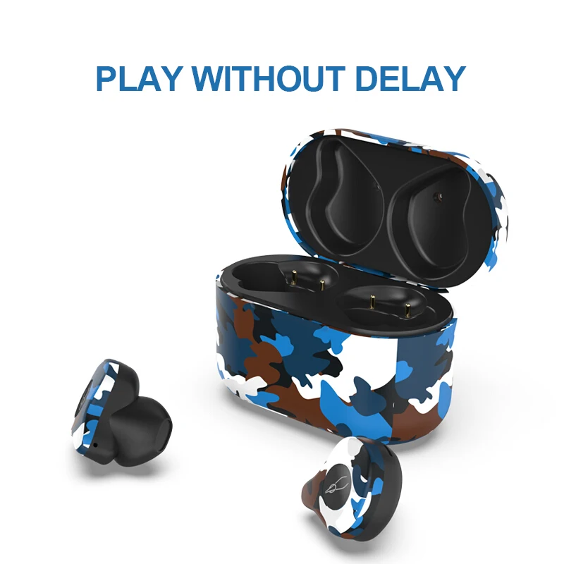 Фото Новинка 5 0 Bluetooth наушники камуфляж AptX модные Hi Fi стерео бас SBC гарнитура с Новинка 5 0 Bluetooth наушники камуфляж AptX модные Hi Fi стерео бас SBC гарнитура с
