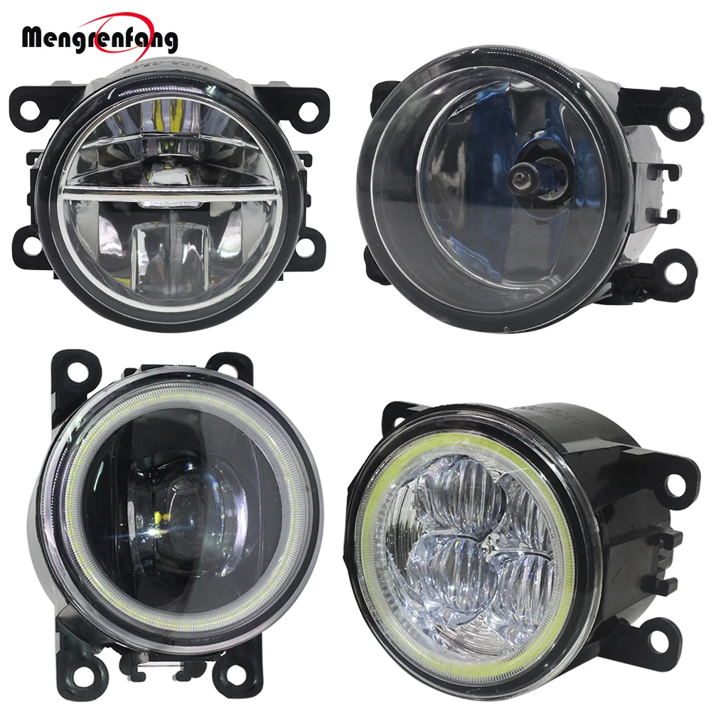 Автомобильная противотуманная фара светильник Ангел глаз DRL 12 В для Renault Duster Captur