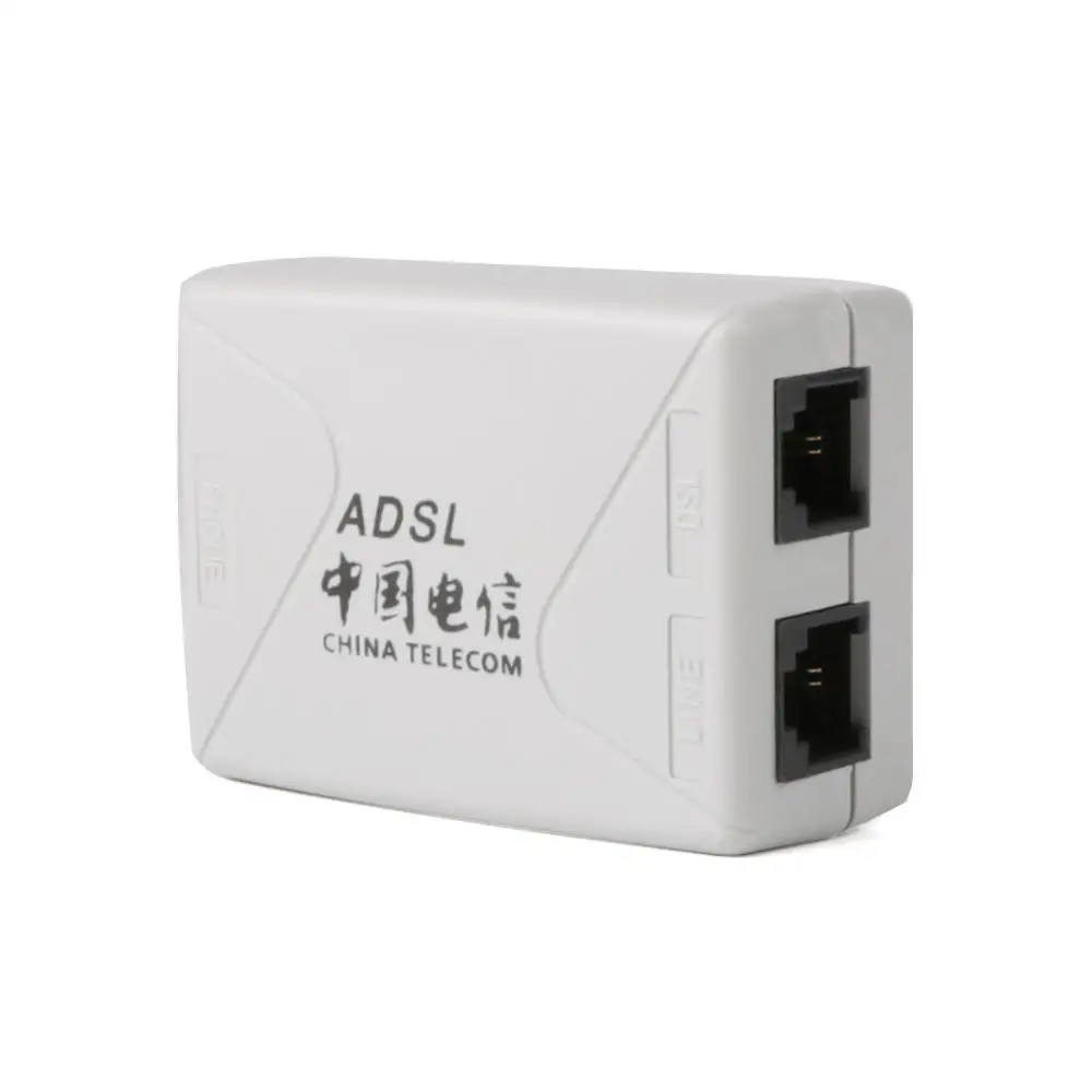 RJ-11 ADSL модем Широкополосный телефонный разделительный фильтр 1/5 шт на выбор