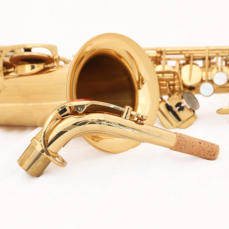 Goede Weissenberg Saxofoon Eb Goudlak Altsax Musical Professionele Saxofoon A-603GL