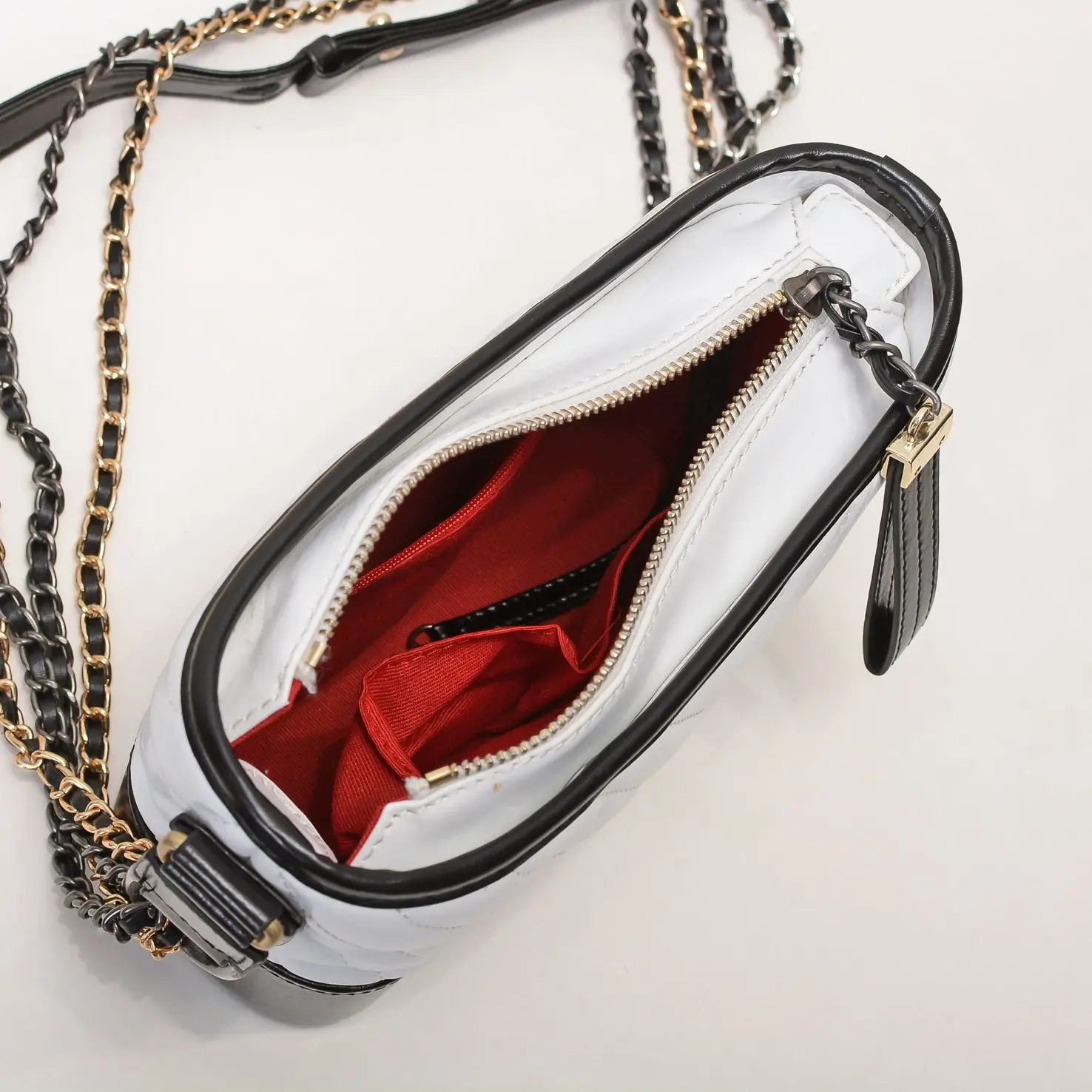 

Cross-body bag female versatile single shoulder double chain bag new fashion rhomb