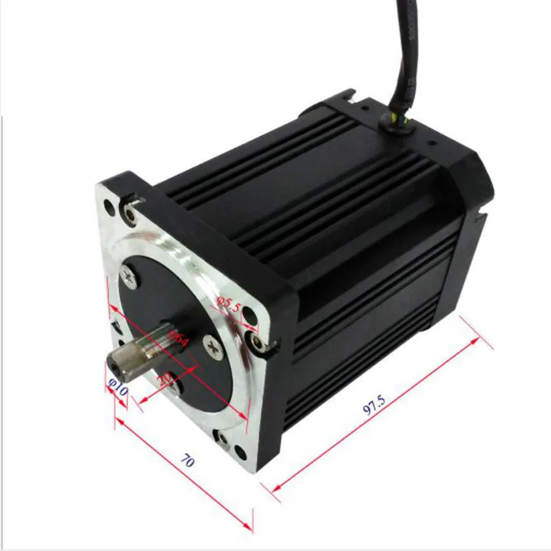 

DC brushless motor 70bl-a adjustable speed motor warranty for two years