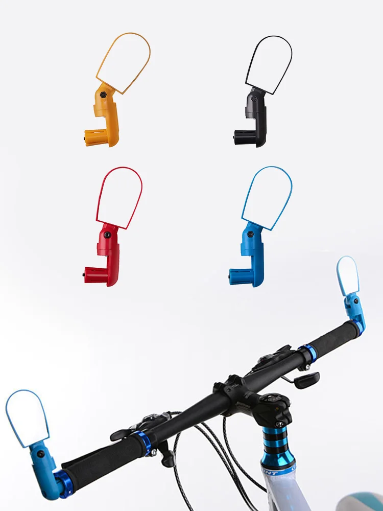 

Handlebar Bike Mirror Rotatable Adjustable Bar End Mountain Bicycle Mirror for Cycling Safe Rearview Mirror
