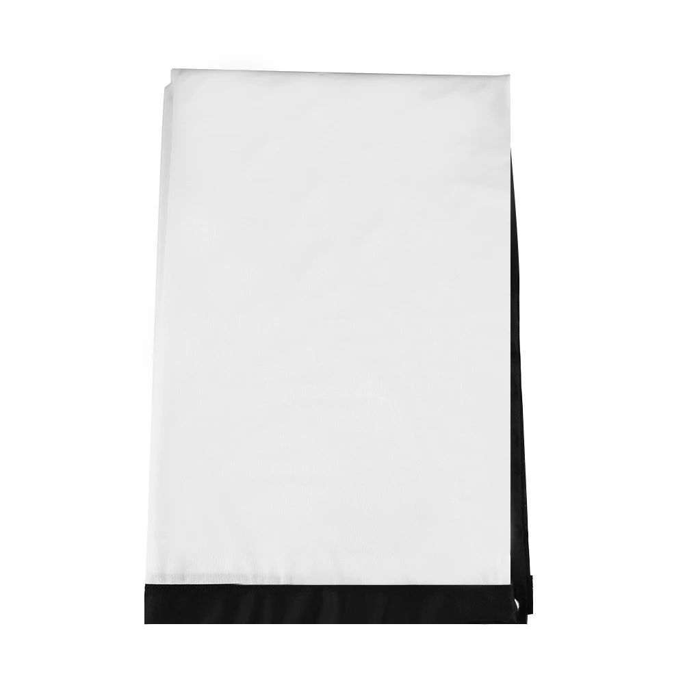 

1pc Portable Foldable Non-crease White Projector Curtain Projection Screen 16:9 (60inch)
