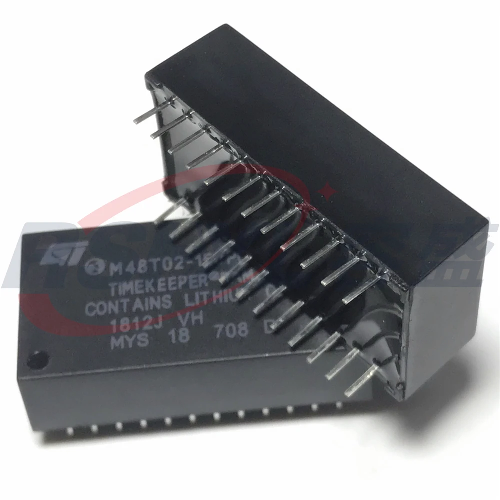 M48T02-150PC1 M48T02 DIP-24 16 кбит 2KB SRAM x8 таймер новинка 5 шт./лот | Электронные компоненты и