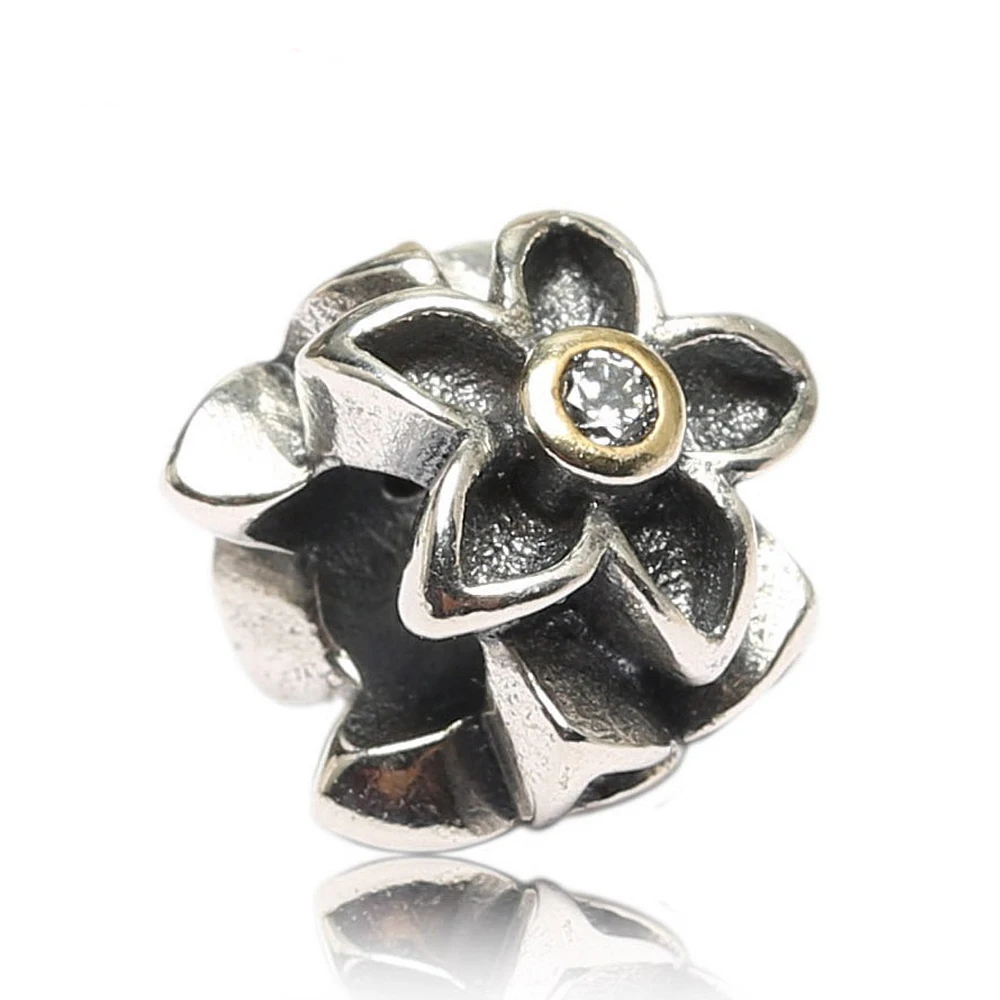 Аутентичные 925 стерлингового серебра Оригинал боярышника шарик шарма Подходит