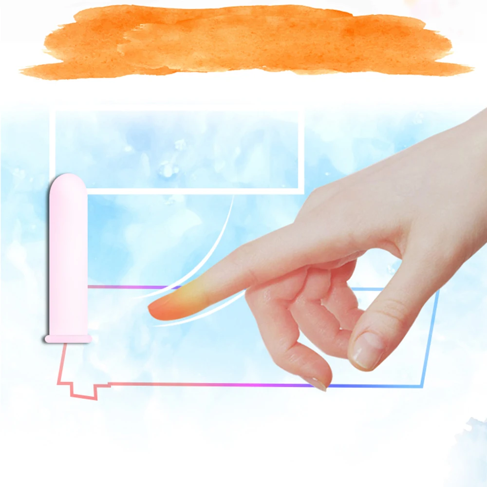 8 шт напальчник презерватив для Для женщин лесбиянок здоровья из натурального