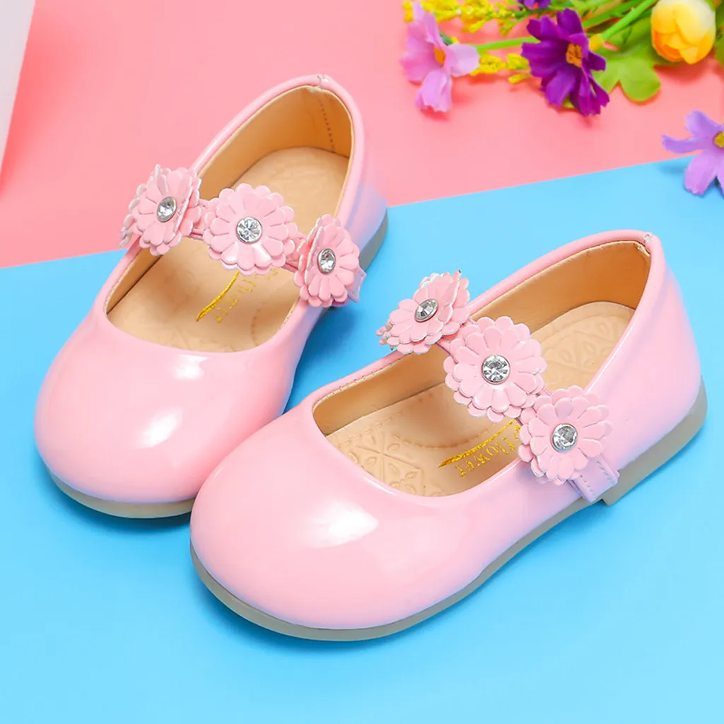 Детская обувь для девочек модная однотонная танцевальная нескользящая