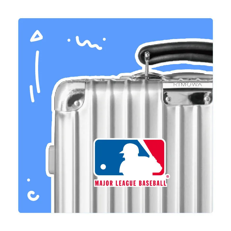 Спортивная наклейка багажные наклейки игрушки 2 5*3 9 дюймов бейсбольные с