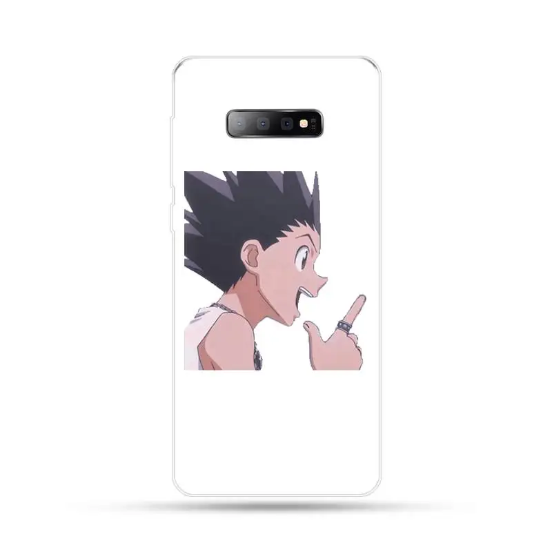 

HUNTER x HUNTER Anime Gon Killua Phone Case For Samsung Galaxy S5 S6 S7 S8 S9 S10 S10e S20 edge plus lite cover funda coque