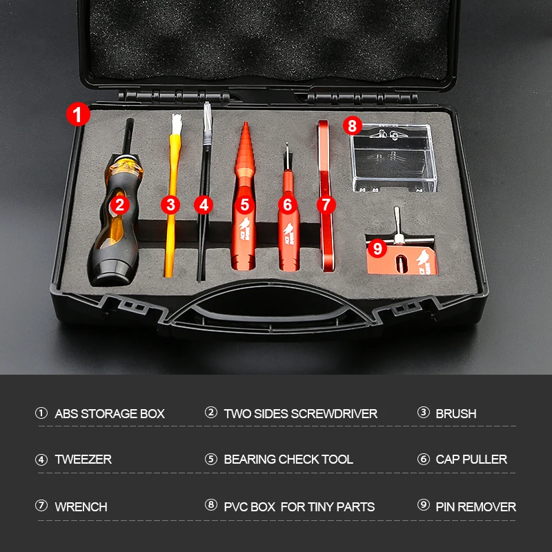 Портативный Diy подшипник рыболовной катушки жидкость для снятия Ремонтный