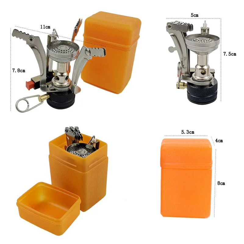 

Outdoor Supplies Set Teapot Combination Portable Camping Cooking Barbecue Furnace Wild Equipment