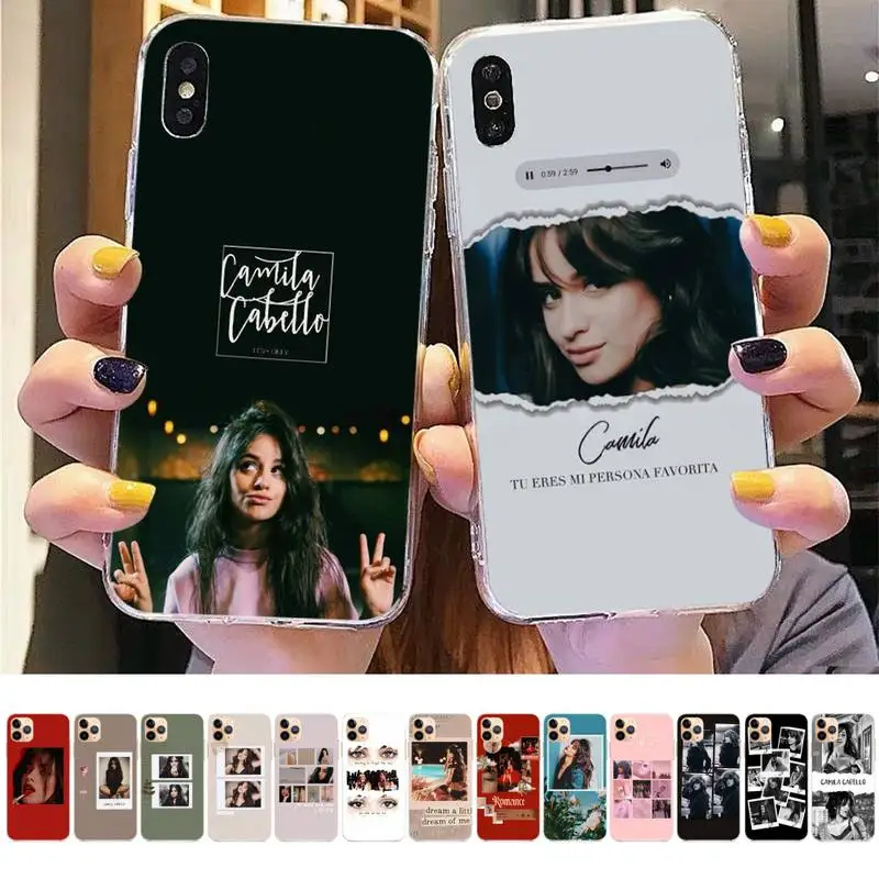 MaiYaCa Camila Cabello чехол для телефона iPhone 11 12 13 mini pro XS MAX 8 7 6 6S Plus X 5S SE 2020 XR | Мобильные