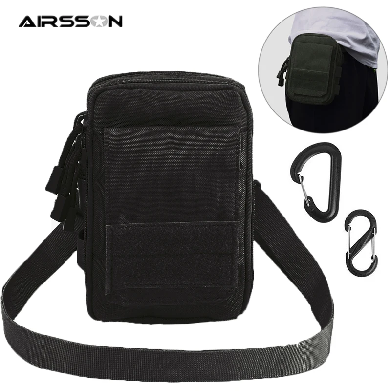 Тактическая Сумка Molle военный поясной ремень сумка 1000D мужская через плечо