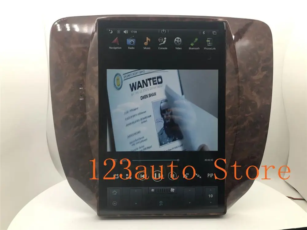 12 1 ''вертикальный экран Tesla Style Android 9 0 автомобильный DVD GPS навигатор плеер для