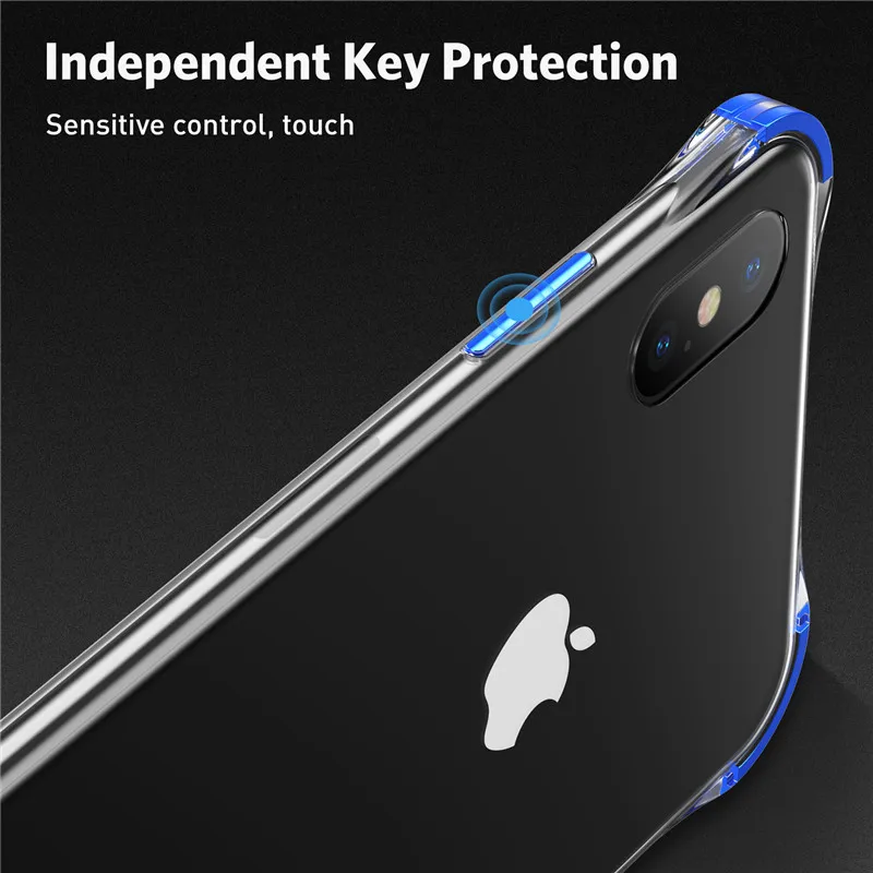 Lovebay Прозрачный чехол для iPhone X XR Xs Max 7 8 6 6s Plus Мягкий ТПУ сплошной цвет акриловые