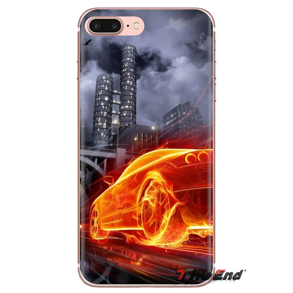 Abstract Car For Xiaomi Mi6 Mi 6 A1 Max Mix 2 5X 6X Redmi Note 5 5A 4X 4A A4 4 3 Plus Pro Transparent Soft Cases Covers |